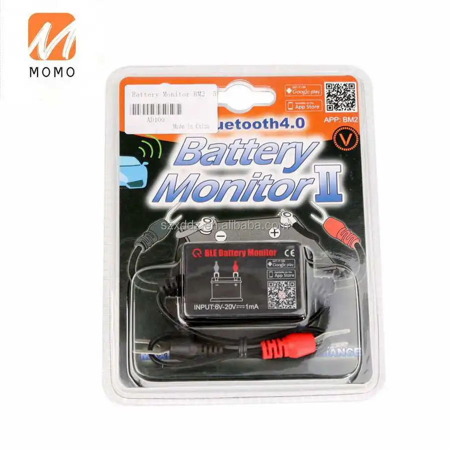 

Автомобильный тестер аккумулятора 12 В BM2 4,0 монитор аккумулятора диагностический инструмент цифровой анализатор мониторинг в реальном вре...