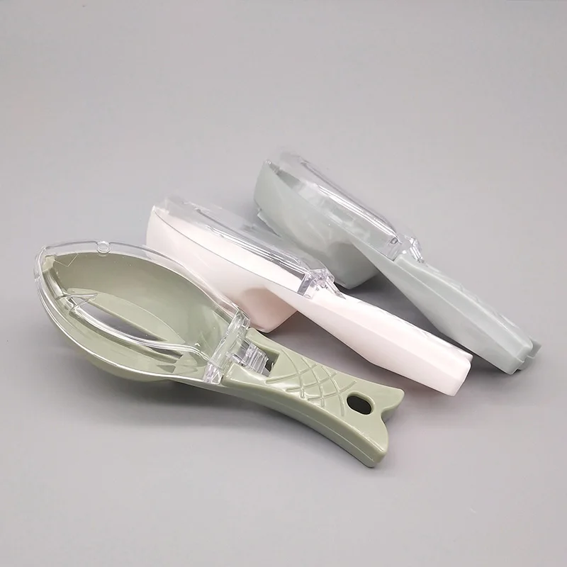 

Fish Scaler Fish Skin Brush Scraping Fishing Scale Grater Remover Peeler Scaler Scraper Tool Kitchen Accessories Gadget