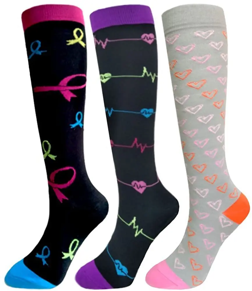 

Компрессионные носки до колена для мужчин и женщин, 30 мм рт. Ст.