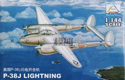 1/144 весы майнкрафт модели нам P-38J самолёт Lightning пластик сборки военная модель для
