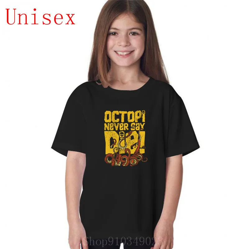 Балбесы никогда не говори умереть темно топы для девочек Одежда детей Летняя