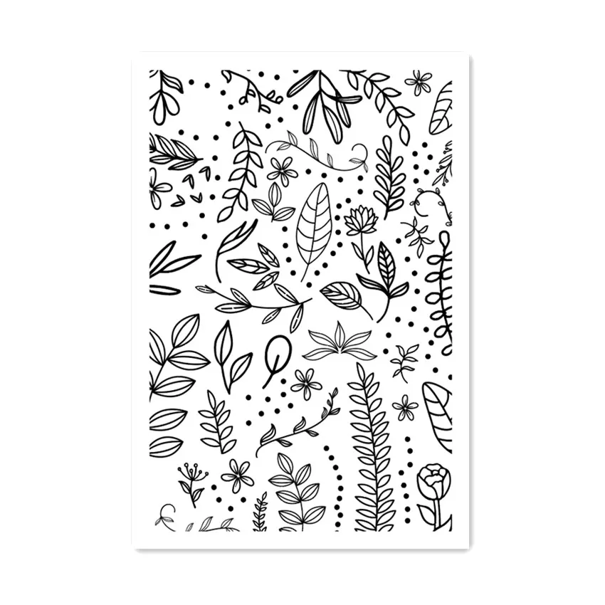 Штампы для скрапбукинга и изготовления открыток с бабочками 11 * 16 см / силиконовые печати на рулоне.