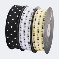 2 5cm korean style dot ribbon transparent gauze belt ribbons