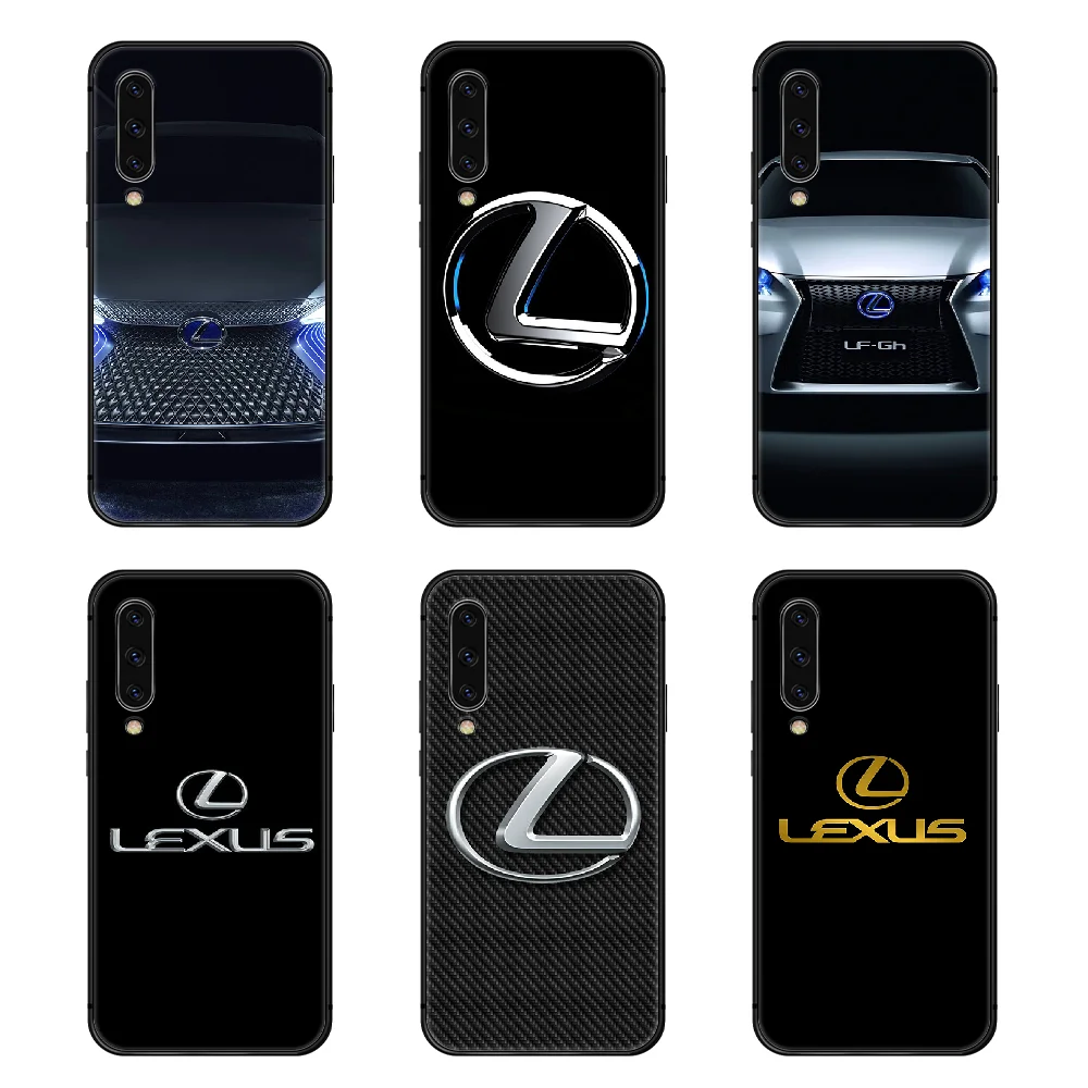 Роскошный чехол для телефона с логотипом автомобиля Lexus Samsung Galaxy A10 A20 A30 E A40 A50 A51 A70