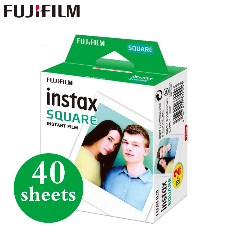 Фотобумага Instax Square Film White Edge (10-100 шт.) для принтера Fujifilm SQ10 SQ6 SQ1 SQ20 мгновенных