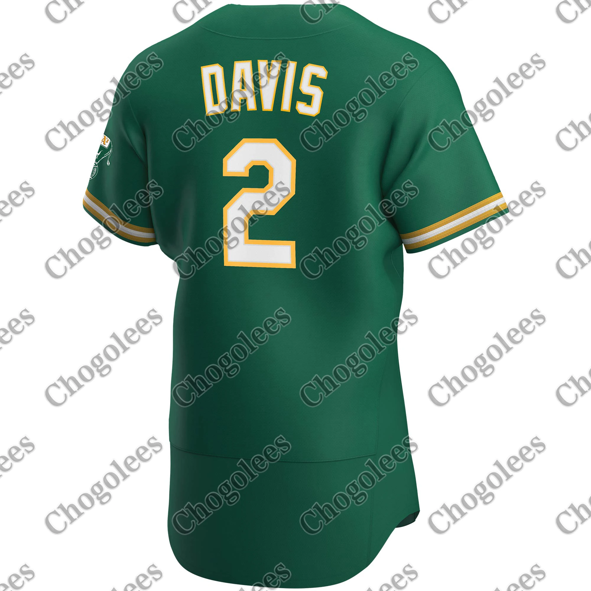 

Baseball Jersey Khris Davis Oakland Alternate 2020 Player Jersey - Kelly Green
