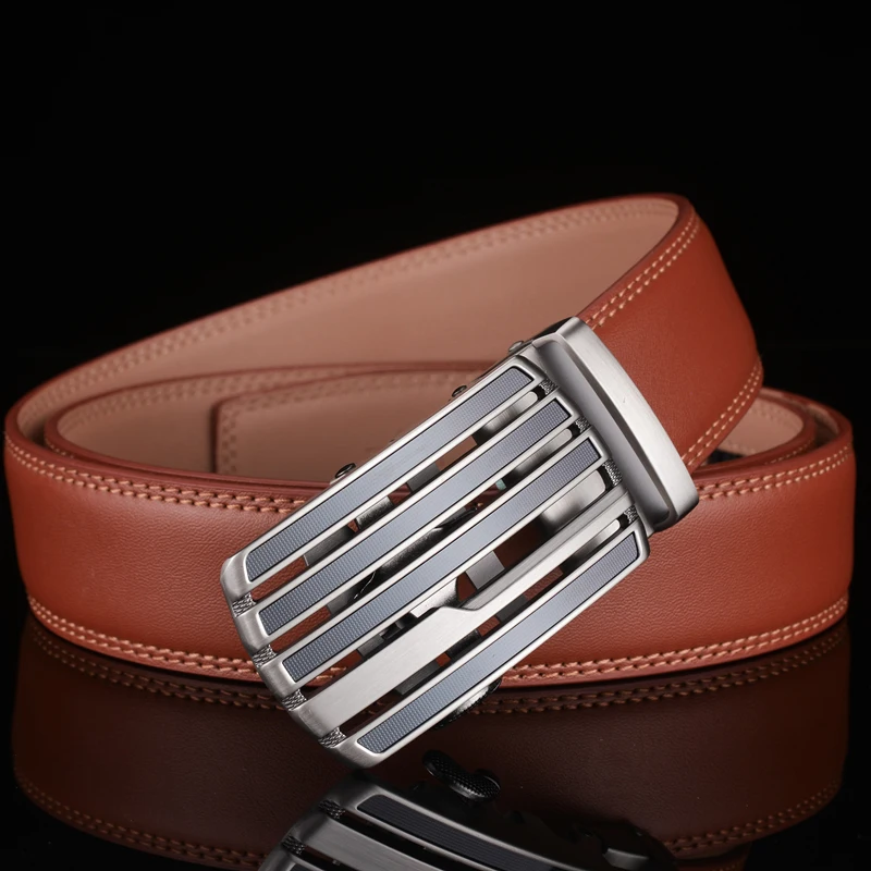 Мужской ремень из натуральной воловьей кожи G34 | Аксессуары для одежды