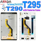 Новый ЖК-дисплей для Samsung Tab A 8,0, 2019,  T290 T295, сенсорный экран, дигитайзер, стеклянная панель в сборе с рамкой
