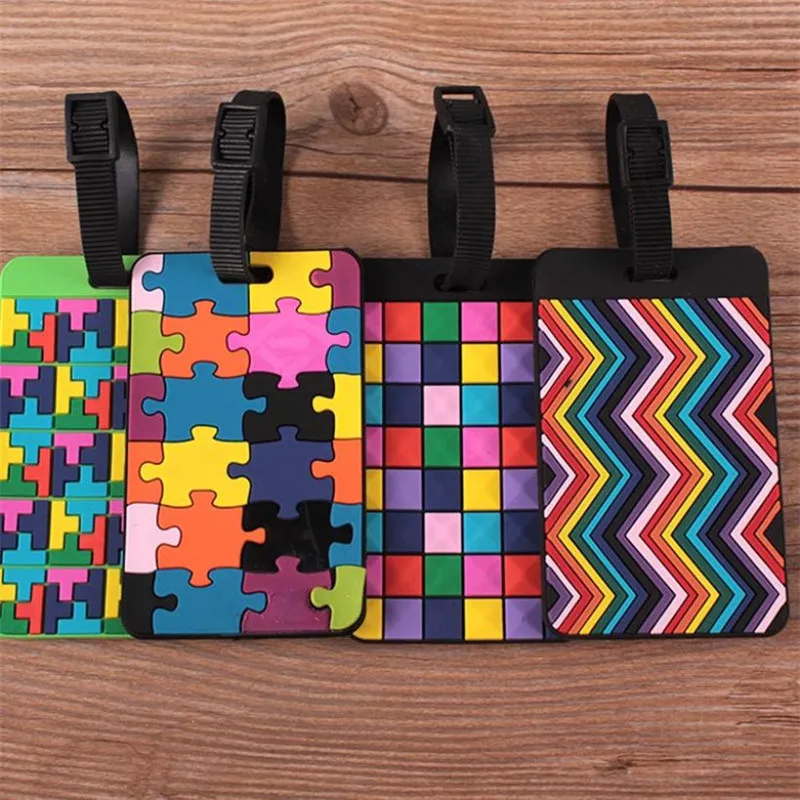 

Hot Sale Portable Secure Travel Suitcase ID Luggage Handbag Large Tag Label Travel Supplies