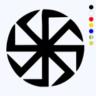 CK2411#15*15см наклейки на авто Коловрат водонепроницаемые наклейки на машину наклейка для авто автонаклейка стикер этикеты винила наклейки стайлинга автомобилей