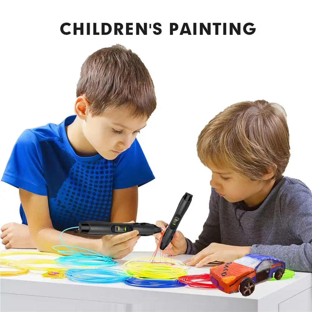 SUNLU SL-300A 3D Printing Pen PLA/ABS/PCL Filament Accessible Ultra-low Temperature Tip No Plugging Educational GiftS | Компьютеры и