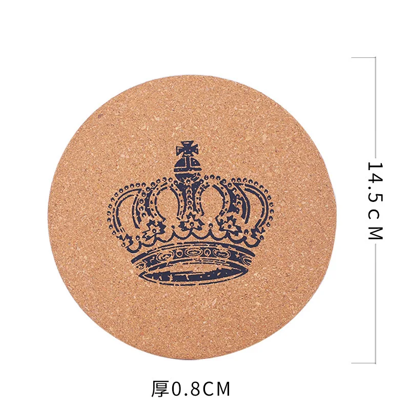 Северная Европа оригинальность железная башня венок-Корона пробковый коврик для