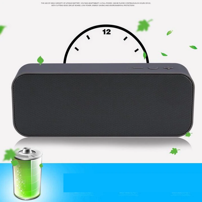 

Bluetooth-Колонка портативная уличная с поддержкой FM, TF-карты и басов