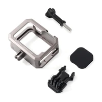 protective frame mount housing border case expansion frame for gopro hero 9 action camera accessories