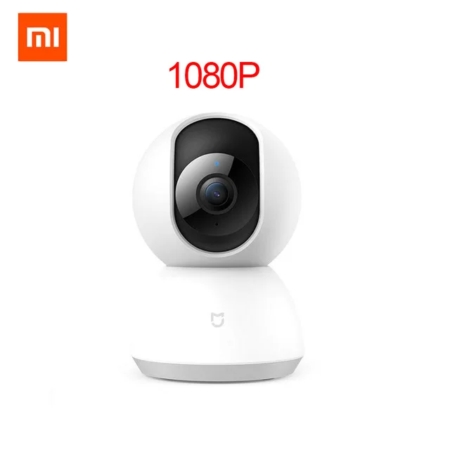 Обновленная версия Xiaomi Mijia Smart camera веб-камера 1080P WiFi Pan-tilt ночное видение 360 Угол обзора видео камера вид детский монитор - Цветной: standard US plug