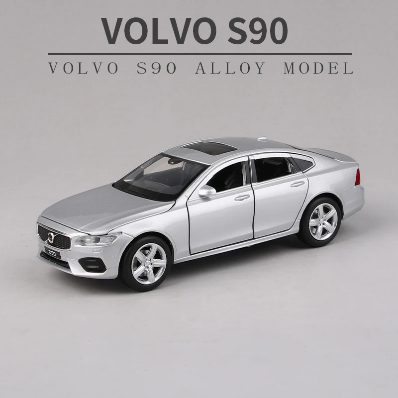 1:32 VOLVO S90 литой металлический лицензионный роскошный седан автомобиль коллекция