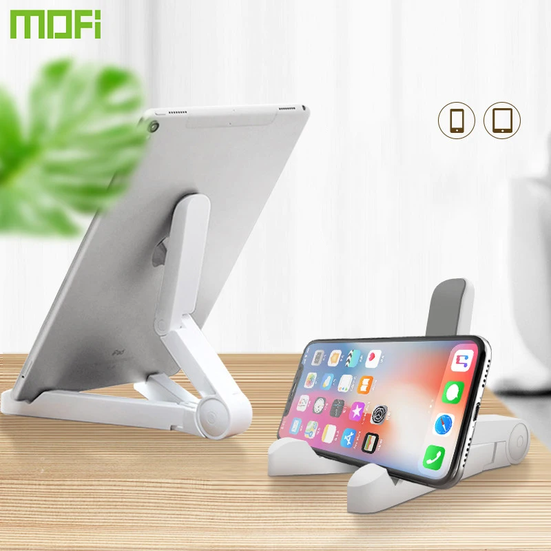 MOFi держатель для телефона Настольный складной для iPhone samsung Xiaomi huawei подставка Универсальный для iPad Pad регулируемый