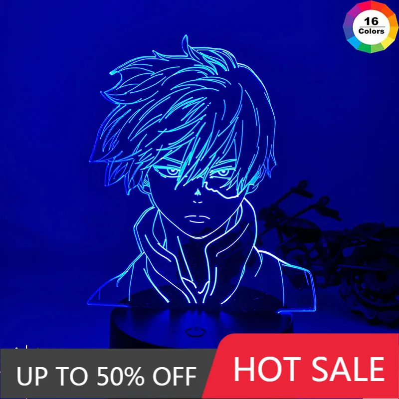 С героями из мультфильма Мой герой шото Тодороки уход за кожей лица дизайн