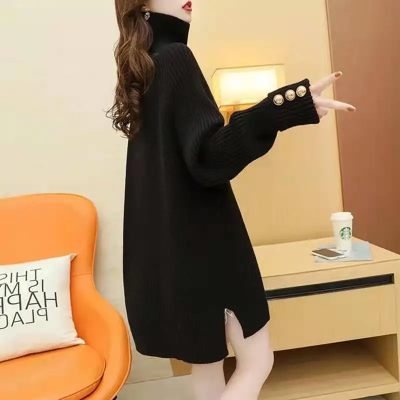 

2021 сексуальный глубокий свитер, Женский пуловер, облегающие свитера, женский эластичный черный свитер с длинным рукавом