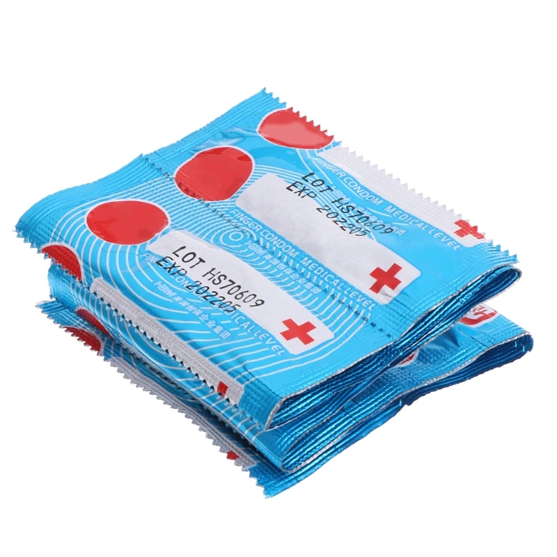 Секс товары супер тонкие презервативы 10 шт. для пальцев медицинские латексные