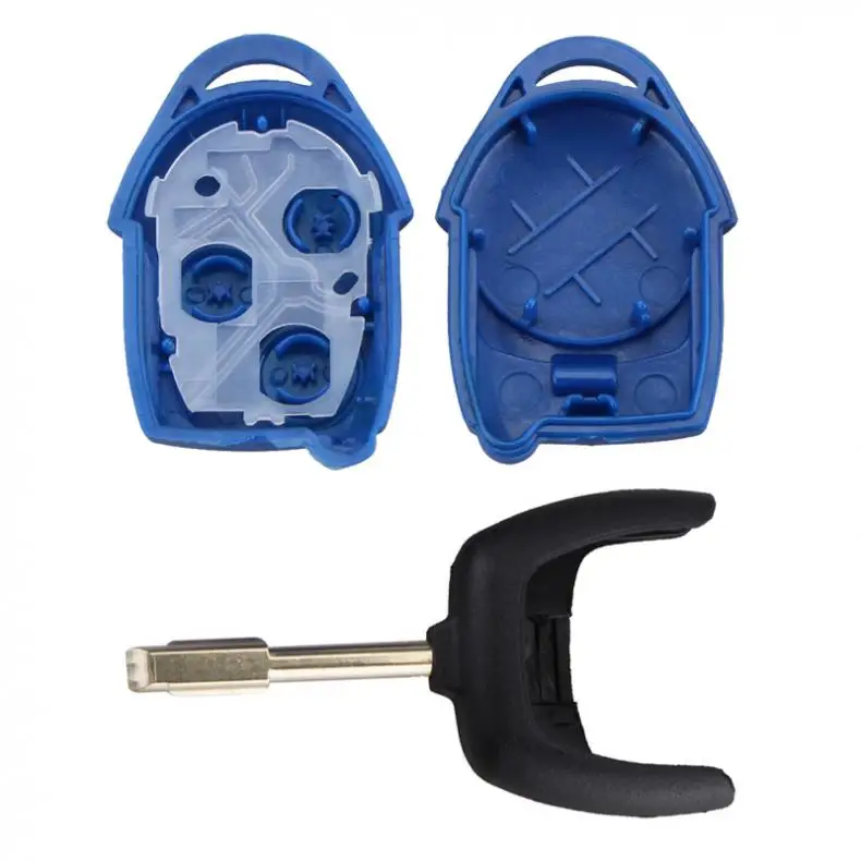 3 кнопки Автомобильный Брелок чехол оболочка Замена дистанционного управления