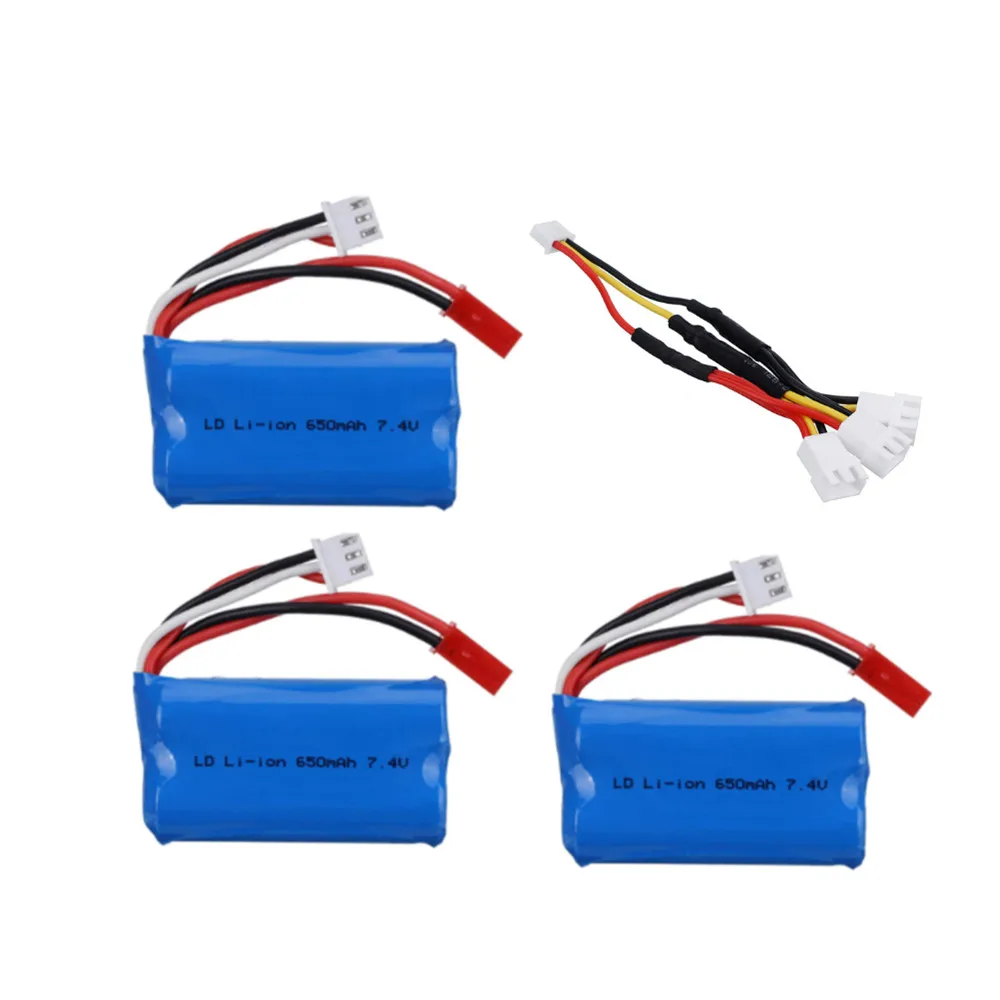 7 4 V 650mAH 14500 15C Lipo зарядное устройство для Syma F1 BR6802 HJ370 W608-7 YD712 YD921 RC вертолет игрушки