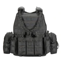 yakeda custom molle system protection military bullet proof combat body armor hunting assault tactical vest plate carrier