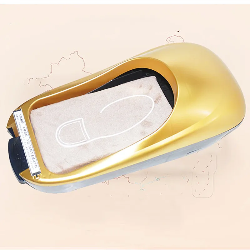 M&aacute;quina de cubierta de zapatos completamente autom&aacute;tica, hogar, nueva m&aacute;quina de pel&iacute;cula desechable para zapatos, molde inteligente para interiores, m&aacute;quina de cubierta de pie para oficina-2