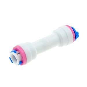 Фитинг для аквариумной системы обратного осмоса, прямой обратный клапан с наружным диаметром 14 дюйма, Быстроразъемное соединение, соединитель RO пластиковая трубка для воды