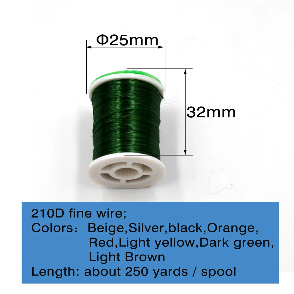 Катушки MNFT 8 цветов материал для вязания мушек хлопковая нить линия ниток