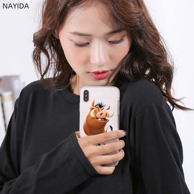 Крышка чехол для телефона для samsung Galaxy A10 A30 A40 A50 A60 A70 A80 A90 A6 A8 A9 A7 A5 плюс с героями из мультфильмов; с изображением короля льва