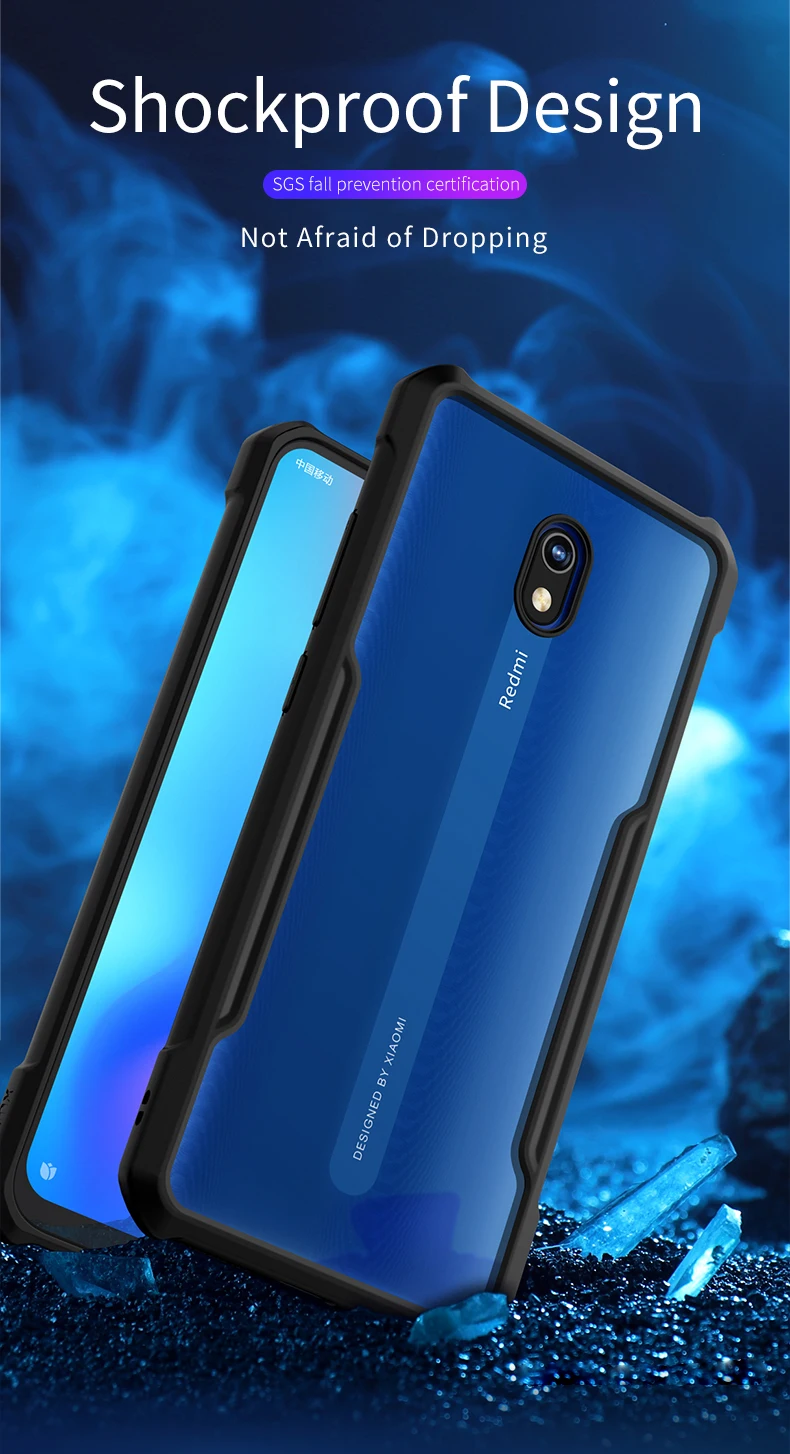 Для Xiaomi Redmi 8 чехол XUNDD Чехол подушки безопасности противоударный прозрачный защитный задний Чехол с кольцом для Redmi 8A чехол Capa