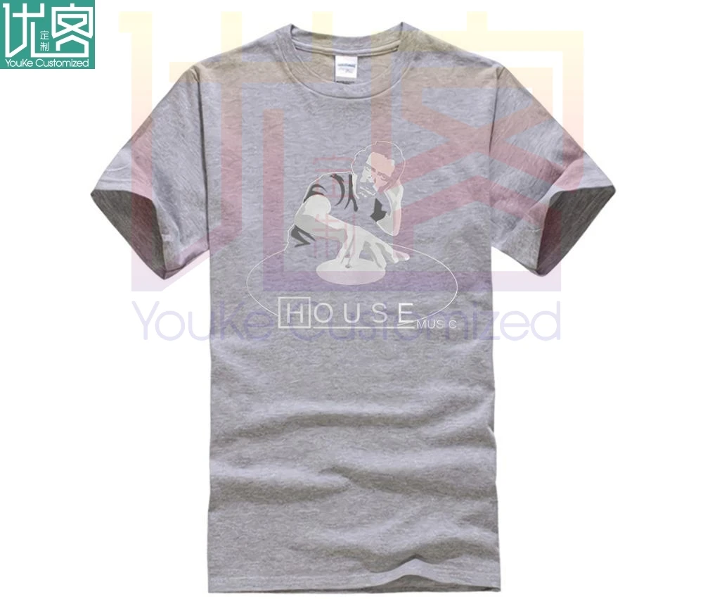 

funny t shirt Dr. House Music tshirt men tee