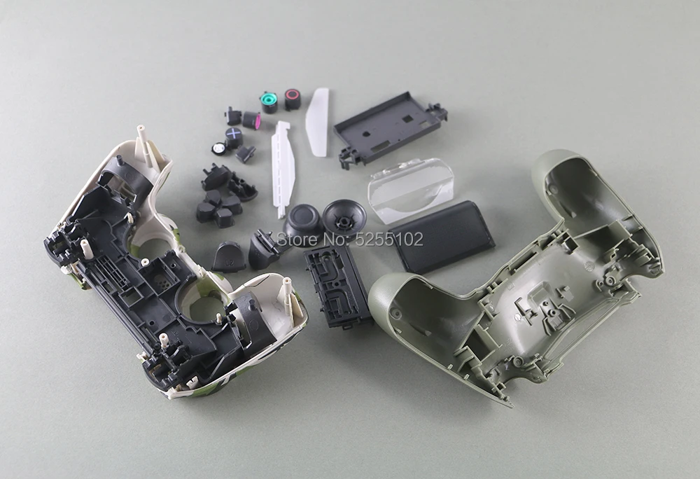 5 комплектов камуфляж длинный Корпус Оболочка Чехол Крышка кнопки комплект для