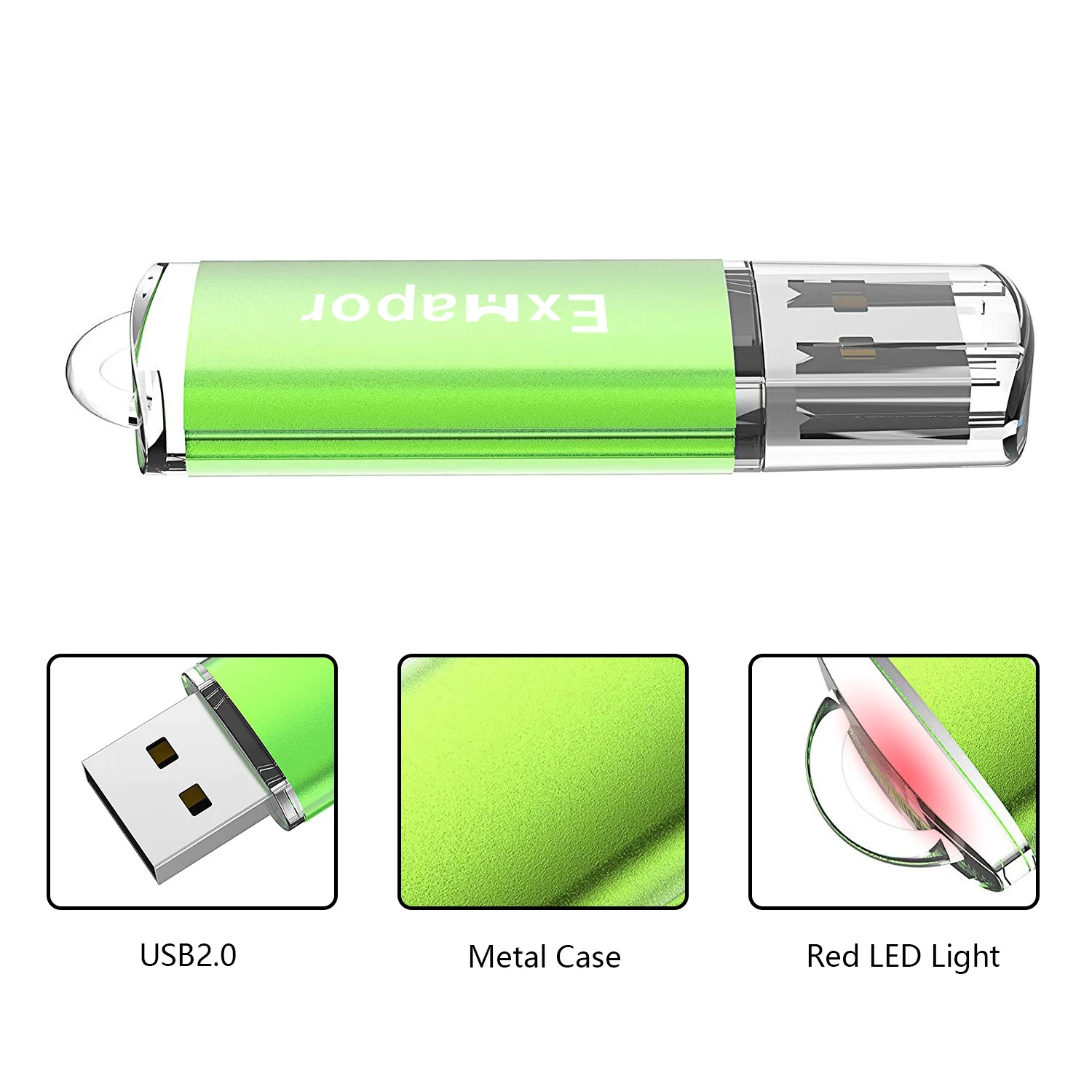 Флэш-накопитель USB 2 Гб 10 пакетов Exmapor 4 USB-накопители карта памяти поворотные 8 ГБ