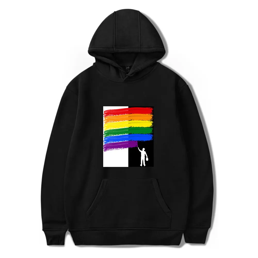 

ranboo Rainbow Merch Hoodie Men and Women Harajuku Style Hip-hop Sweatshirt Spring and Autumn ranboo Rainbow Merch Dream SMP XXX