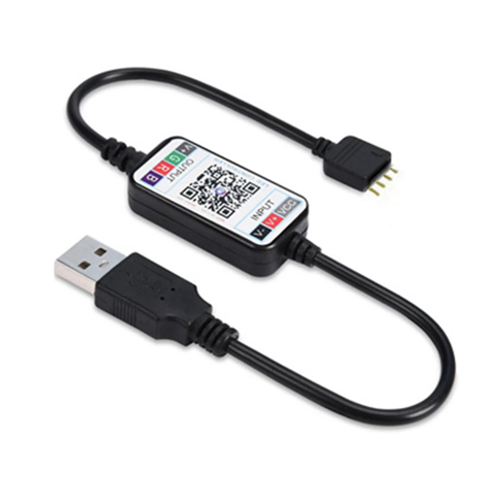 WiFi беспроводной контроллер USB DC 5V светодиодный диммер для 5050 RGB полоса с