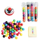 Деревянные бусины-клипсы, тестовая трубка, игрушка для детей, логика концентрации, учебные пособия Монтессори, обучающая игрушка для детей