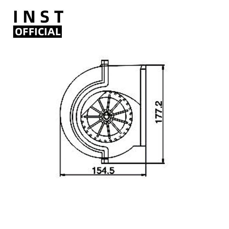 

Air Conditioning Fan AC A/C Blower Motor FOR DELONG F2000 24V