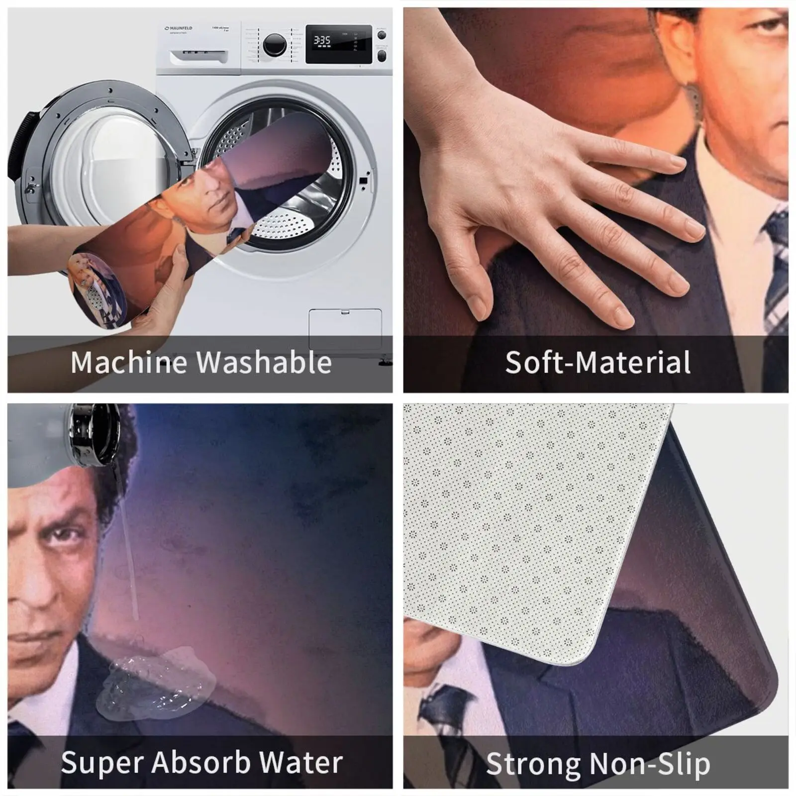 Коврик Shahrukh Khan мягкий коврик Shahrukhkhan Болливуд Srk Deepikapadukone Aliabhatt Katrinakaif