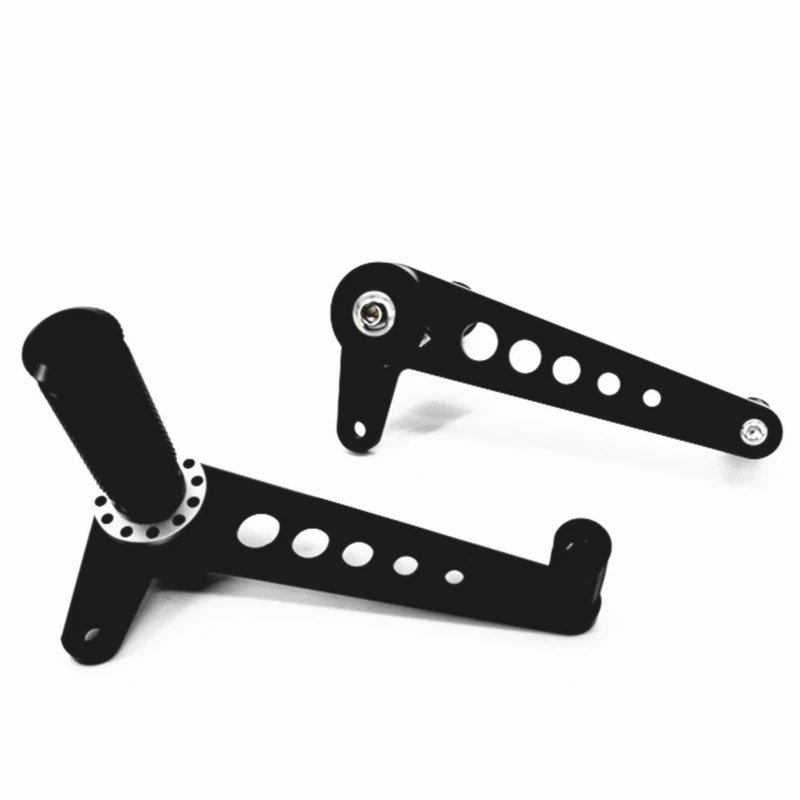 Кафе Racer Rearsets задние наборы подставки для ног для Suzuki классический на заказ для YAMAHA Bobber Универсальный мотоцикл подножки
