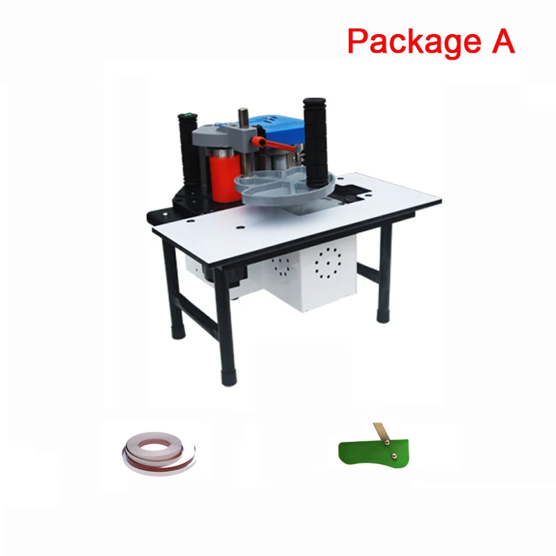 

Portable edge banding machine woodworking manual small automatic hot melt adhesive for home improvement furniture