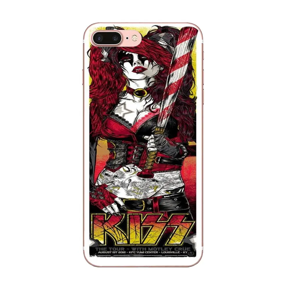 Colorful For Apple iPhone 4 4S 5 5C 5S SE SE2 6 6S 7 8 11 Plus Pro X XS Max XR Unique Hand-painted Style Girl Dark Face Hybrid | Мобильные