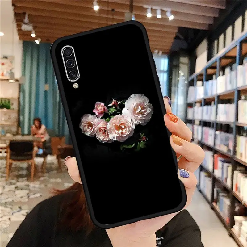 

Peonies flower Phone Case For Samsung A20 A30 30s A40 A7 2018 J2 J7 prime J4 Plus S5 Note 9 10 Plus