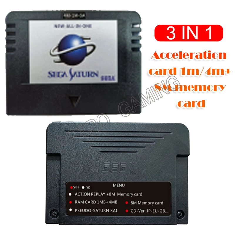 Оригинальная Новинка все в 1 SEGA SATURN Pseudo KAI Games подержанная карта с прямым