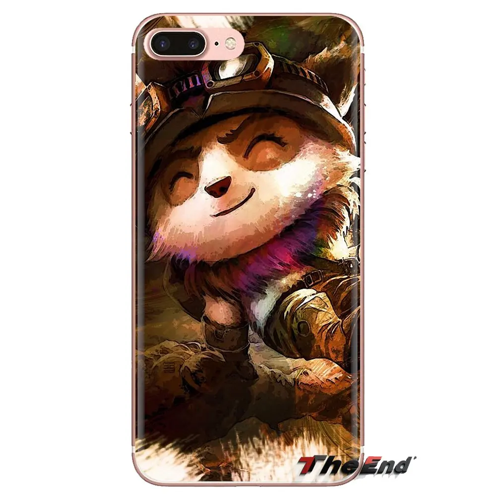Для samsung Galaxy S2 S3 S4 S5 мини S6 S7 край S8 S9 Plus Note 2 3 4 5 8 Coque чехол для телефона Funda корки Teemo