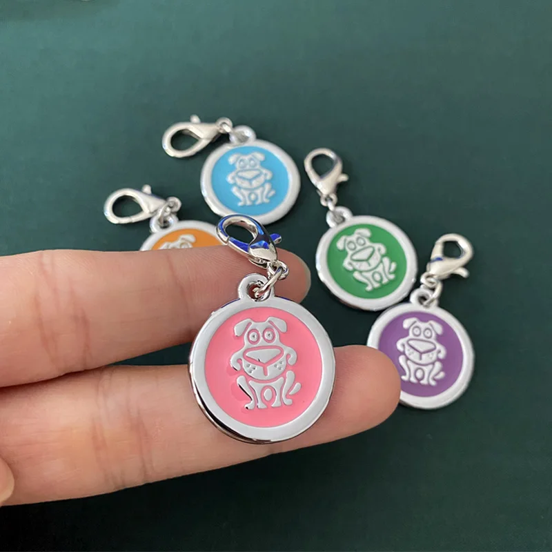 25 мм забавные идентификационные бирки для собак и кошек персонализированные из