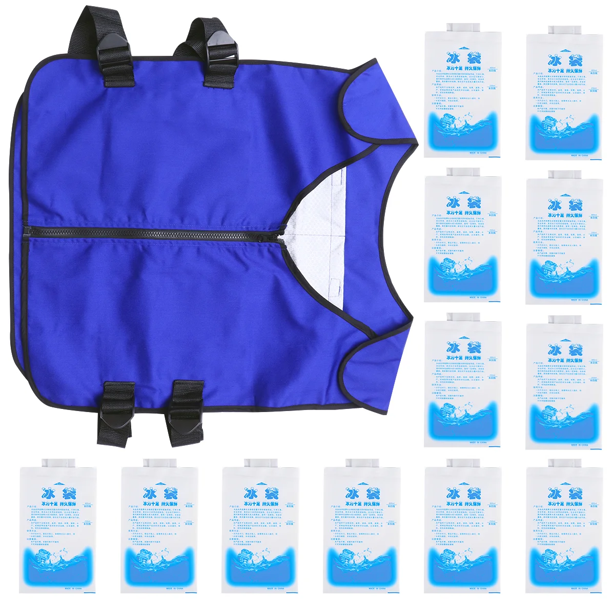

Summer Ice Cooling Vest Practical Cooling Vest for Home or Outdoor Works