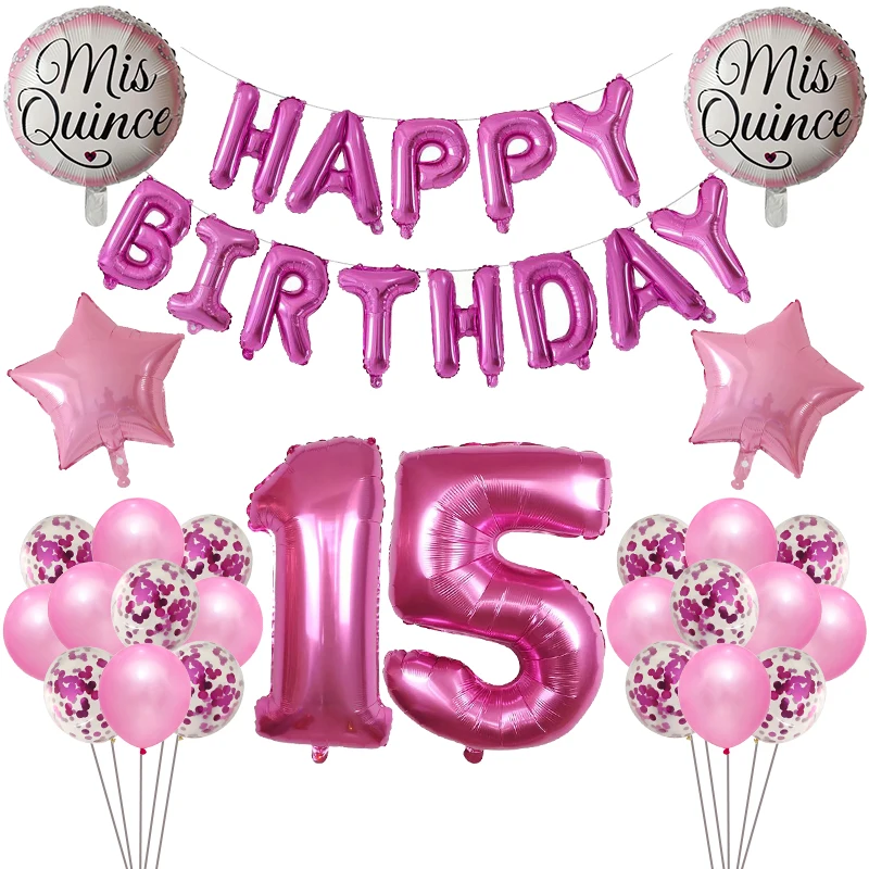 

Комплект воздушных шаров Mis Quince My Fifteen LQVYI