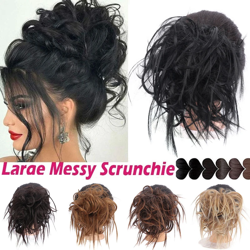 MUMUPI, 10 цветов, аксессуары для волос, прямые волнистые волосы, накладные волосы, синтетические волосы, хвостик, булочка, грязные волосы, шиньон, наращивание волос